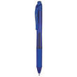 PENTEL OF AMERICA EnerGel-X Gel Pen, Retractable, Bold 1 mm, Blue Ink, Translucent Blue/Blue Barrel, Dozen