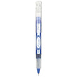 PENTEL OF AMERICA Finito! Porous Point Pen, Stick, Extra-Fine 0.4 mm, Blue Ink, Blue/Silver/Clear Barrel