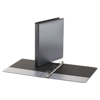 Office Impressions® Economy Round Ring View Binder, 3 Rings, 1