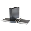 UNIVERSAL OFFICE PRODUCTS Economy Round Ring View Binder, 3 Rings, 3" Capacity, 11 x 8.5, Black
