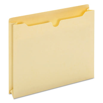 Economical Manila File Jackets, Straight Tab, Letter Size, Manila, 50/Box Flipcost Flipcost