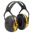 3M/COMMERCIAL TAPE DIV. PELTOR X2 Earmuffs, 24 dB NRR, Yellow/Black
