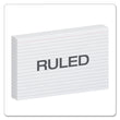 TOPS BUSINESS FORMS Ruled Index Cards, 5 x 8, White, 100/Pack