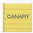 TOPS BUSINESS FORMS Ruled Index Cards, 3 x 5, Canary, 100/Pack