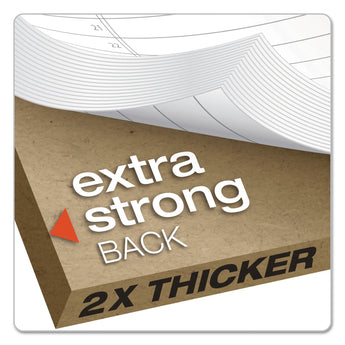 Ampad® Gold Fibre Wirebound Project Notes Pad, Project-Management Format, Navy Cover, 70 White 8.5 x 11.75 Sheets