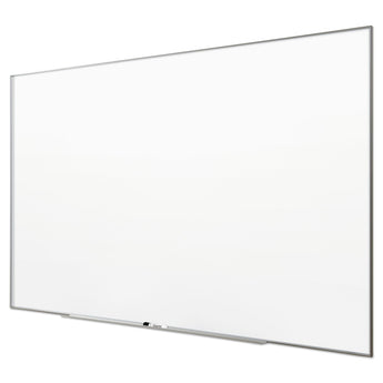 Fusion Nano-Clean Magnetic Whiteboard, 48 x 36, White Surface, Silver Aluminum Frame