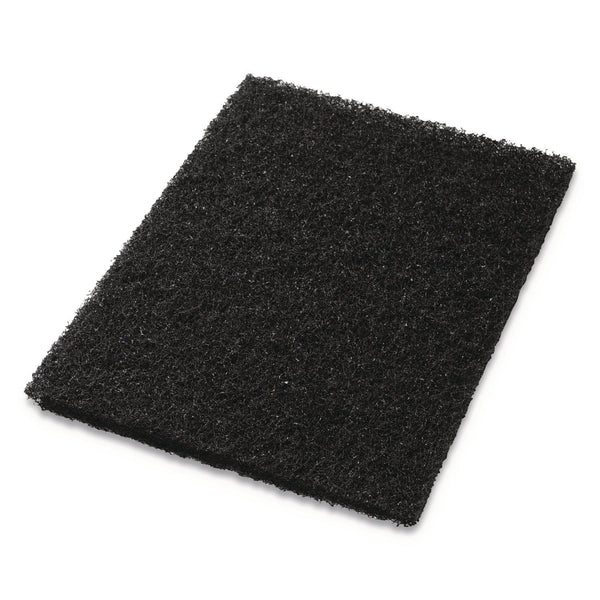 AMERICO MANUFACTURING CO Stripping Pads, 14 x 20, Black, 5/Carton