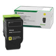 LEXMARK INT'L, INC. 78C10Y0 Return Program Toner, 1,400 Page-Yield, Yellow