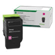 LEXMARK INT'L, INC. 78C10M0 Return Program Toner, 1,400 Page-Yield, Magenta