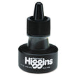 Higgins® Waterproof Pigmented Drawing Ink, 1 oz Bottle, Black