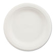 HUHTAMAKI Paper Dinnerware, Plate, 6" dia, White, 1,000/Carton
