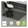 DEFLECTO CORPORATION Ergonomic Sit Stand Mat, 53 x 45, Black
