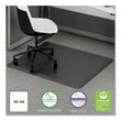 DEFLECTO CORPORATION Ergonomic Sit Stand Mat, 48 x 36, Black