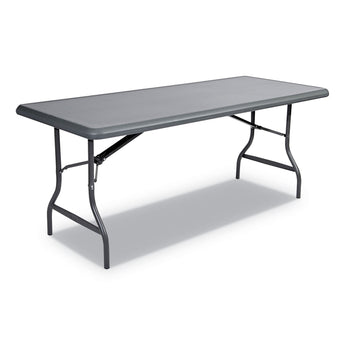 ICEBERG ENTERPRISES IndestrucTable Industrial Folding Table, Rectangular, 72