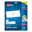 Easy Peel White Address Labels w/ Sure Feed Technology, Laser Printers, 1 x 4, White, 20/Sheet, 25 Sheets/Pack Flipcost Flipcost