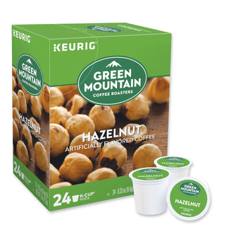 KEURIG DR PEPPER Hazelnut Coffee K-Cups, 24/Box