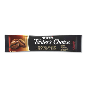 NESTLE Taster's Choice House Blend Instant Coffee, 0.1oz Stick, 6/Box, 12Box/Carton