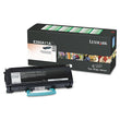 LEXMARK INT'L, INC. E260A11A Return Program Toner, 3,500 Page-Yield, Black