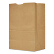 GEN Grocery Paper Bags, 75 lb Capacity, 1/6 BBL, 12" x 7" x 17", Kraft, 400 Bags