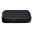 ADVANTUS CORPORATION Large Soft-Sided Pencil Case, Fabric, 2 x 8.75 x 5.25, Black