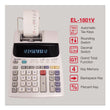 SHARP ELECTRONICS EL-1801V Two-Color Printing Calculator, Black/Red Print, 2.1 Lines/Sec