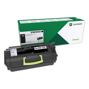 LEXMARK INT'L, INC. 53B1000 Unison Toner, 11,000 Page-Yield, Black