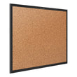 Classic Series Cork Bulletin Board, 24 x 18, Tan Surface, Silver Aluminum Frame