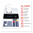 SHARP ELECTRONICS EL1197PIII Two-Color Printing Desktop Calculator, Black/Red Print, 4.5 Lines/Sec