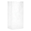 GEN Grocery Paper Bags, 30 lb Capacity, #4, 5" x 3.33" x 9.75", White, 500 Bags