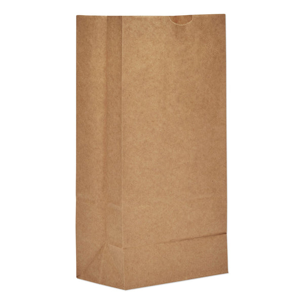 GEN Grocery Paper Bags, 57 lb Capacity, #8, 6.13" x 4.17" x 12.44", Kraft, 500 Bags