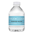 TRUE CLEAR Purified Bottled Water, 8 oz Bottle, 24 Bottles/Carton