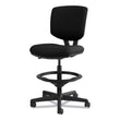 HON COMPANY Volt Series Adjustable Task Stool, Supports Up to 275 lb, 22.88" to 32.38" Seat Height, Black