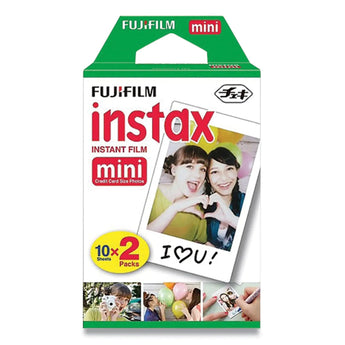 FUJI PHOTO FILM USA, INC. Instax Mini Film, 800 ASA, Color, 20 Sheets