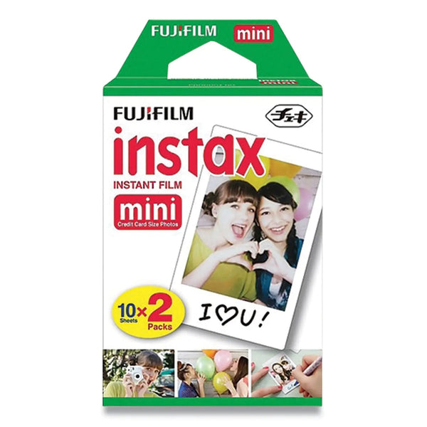 FUJI PHOTO FILM USA, INC. Instax Mini Film, 800 ASA, Color, 20 Sheets