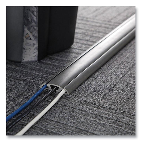 Cord Protector and Concealer, 2.6" x 5 ft, Gray