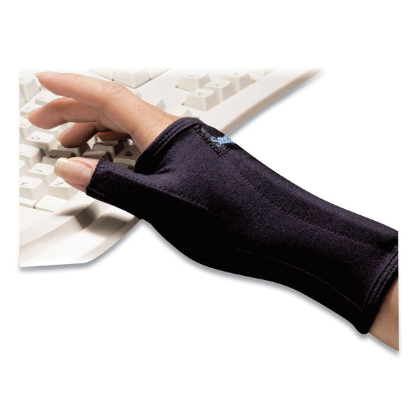 BROWNMED SmartGlove with Thumb Support, Small, Fits Left Hand/Right Hand, Black