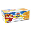 DOLE FOOD CO Fruit in Gel Cups, Mandarins/Orange, Peaches/Strawberry, 4.3 oz Cups, 16 Cups/Carton, Ships in 1-3 Business Days