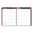 Dark Romance Weekly/Monthly Planner, Dark Romance Floral Artwork, 11 x 8.5, Multicolor Cover, 13-Month (Jan-Jan): 2024-2025
