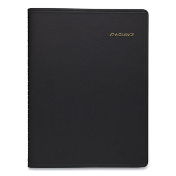 Weekly Appointment Book, 11 x 8.25, Black Cover, 14-Month (July to Aug): 2023 to 2024