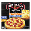 SCHWAN'S CONSUMER BRANDS, INC. Deep Dish Pizza Singles Variety Pack, Four Cheese/Pepperoni, 5.5 oz Pack, 12 Packs/Carton, Ships in 1-3 Business Days