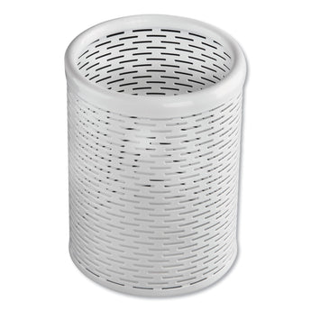 ARTISTIC LLC Urban Collection Punched Metal Pencil Cup, 3.5