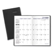 DayMinder Pocket-Sized Monthly Planner, Unruled Blocks, 6 x 3.5, Black Cover, 14-Month (Dec to Jan): 2023 to 2025