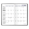 DayMinder Pocket-Sized Monthly Planner, Unruled Blocks, 6 x 3.5, Black Cover, 14-Month (Dec to Jan): 2023 to 2025