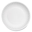 AJM PACKAGING CORP. Paper Plates, 6" dia, White, 1,000/Carton