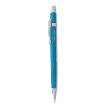 Pentel® Sharp Mechanical Pencil, 0.7 mm, HB (#2), Black Lead, Blue Barrel