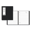 BLUE SKY Day Designer Daily/Monthly Frosted Planner, Rugby Stripe Artwork, 10 x 8, Black/White Cover, 12-Month (July-June): 2023-2024