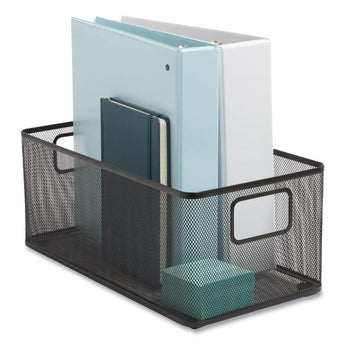 TRU RED™ Wire Mesh Storage Box, 8.58