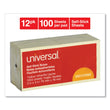 UNIVERSAL OFFICE PRODUCTS Self-Stick Note Pads, 3" x 3", Yellow, 100 Sheets/Pad, 12 Pads/Pack
