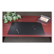 ARTISTIC LLC Rhinolin II Desk Pad with Antimicrobial Protection, 24 x 17, Black