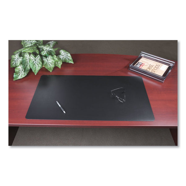 ARTISTIC LLC Rhinolin II Desk Pad with Antimicrobial Protection, 24 x 17, Black